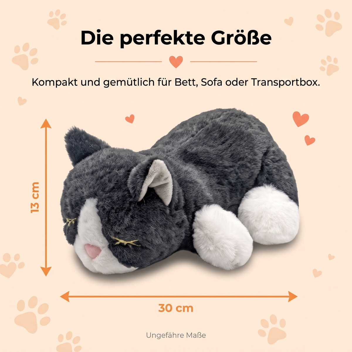Herzschlag-Kuscheltier